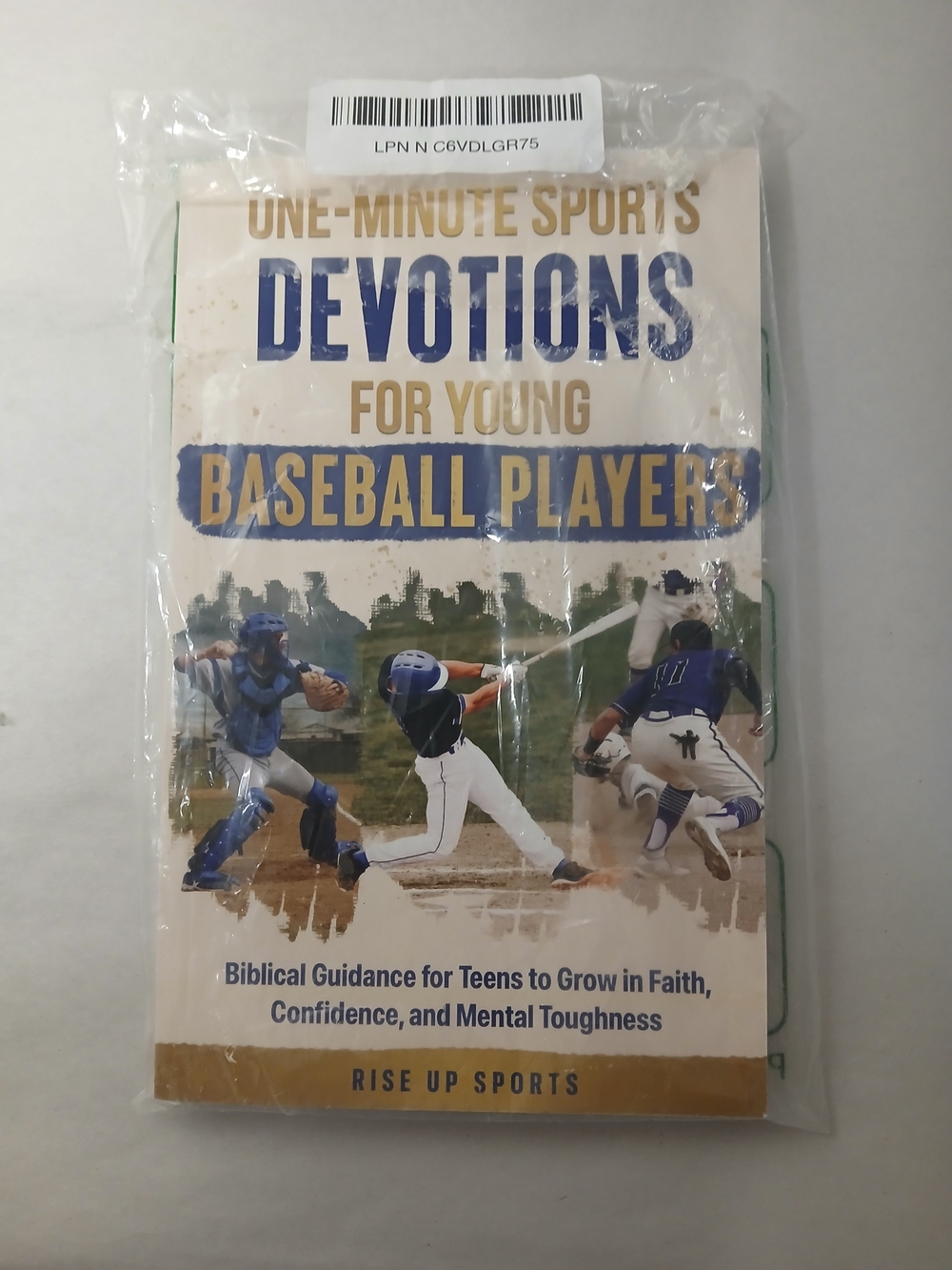 "One-Minute Sports Devotions for Young Baseball Players" Paperback New